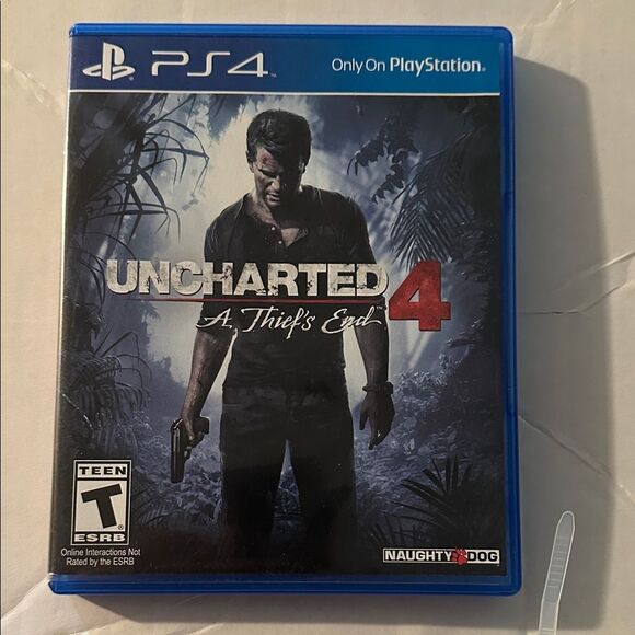 Uncharted 4: A Thief's End for PS4 - Blue Case - Picture 1 of 4